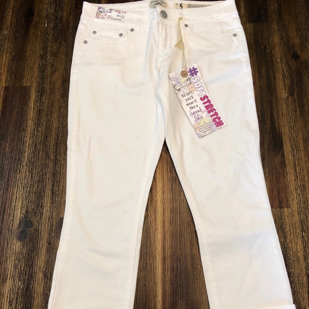 White jeans